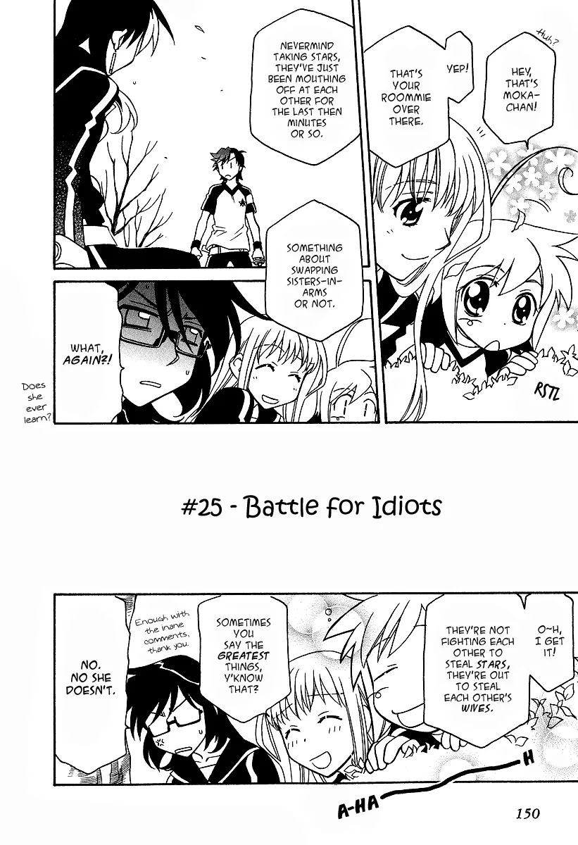 Hayate x Blade Chapter 25 page 3 - Chapter 25: Battle for Idiots