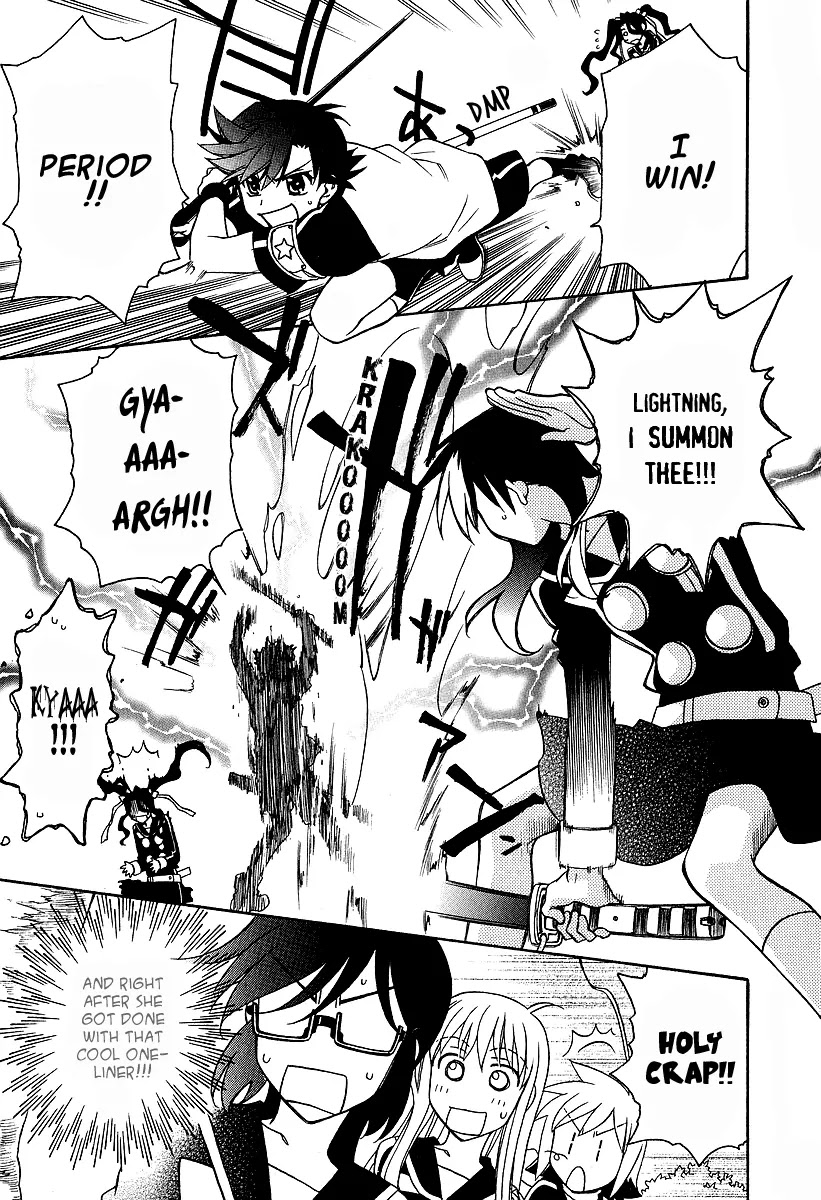 Hayate x Blade Chapter 25 page 8 - Chapter 25: Battle for Idiots