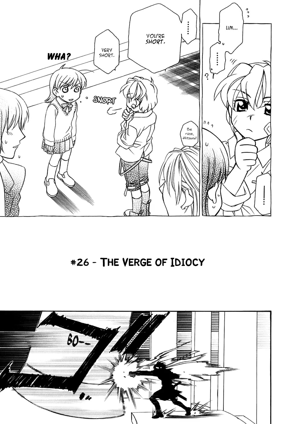 Hayate x Blade Chapter 26 page 10 - Chapter 26: The Verge of Idiocy