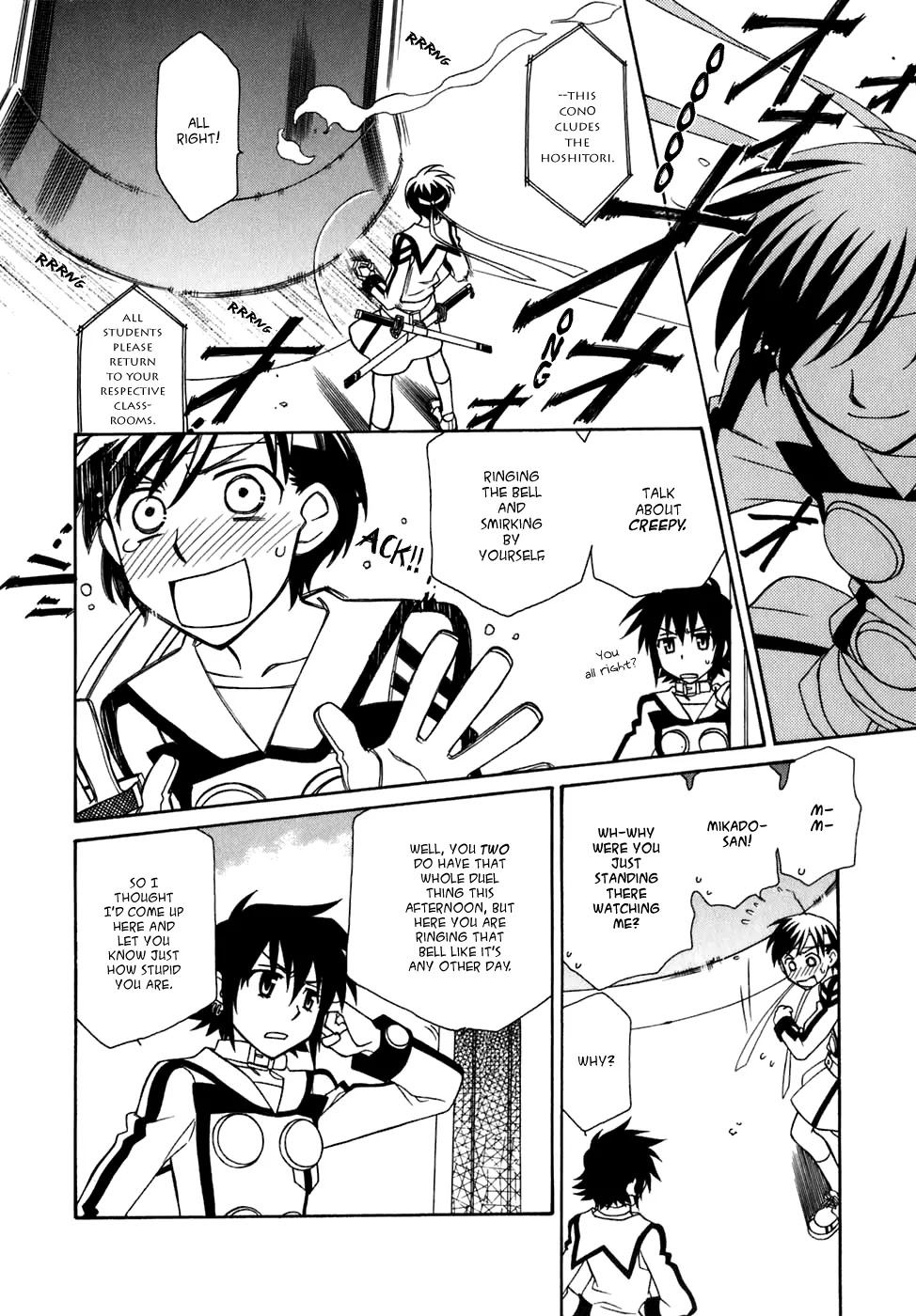 Hayate x Blade Chapter 26 page 11 - Chapter 26: The Verge of Idiocy