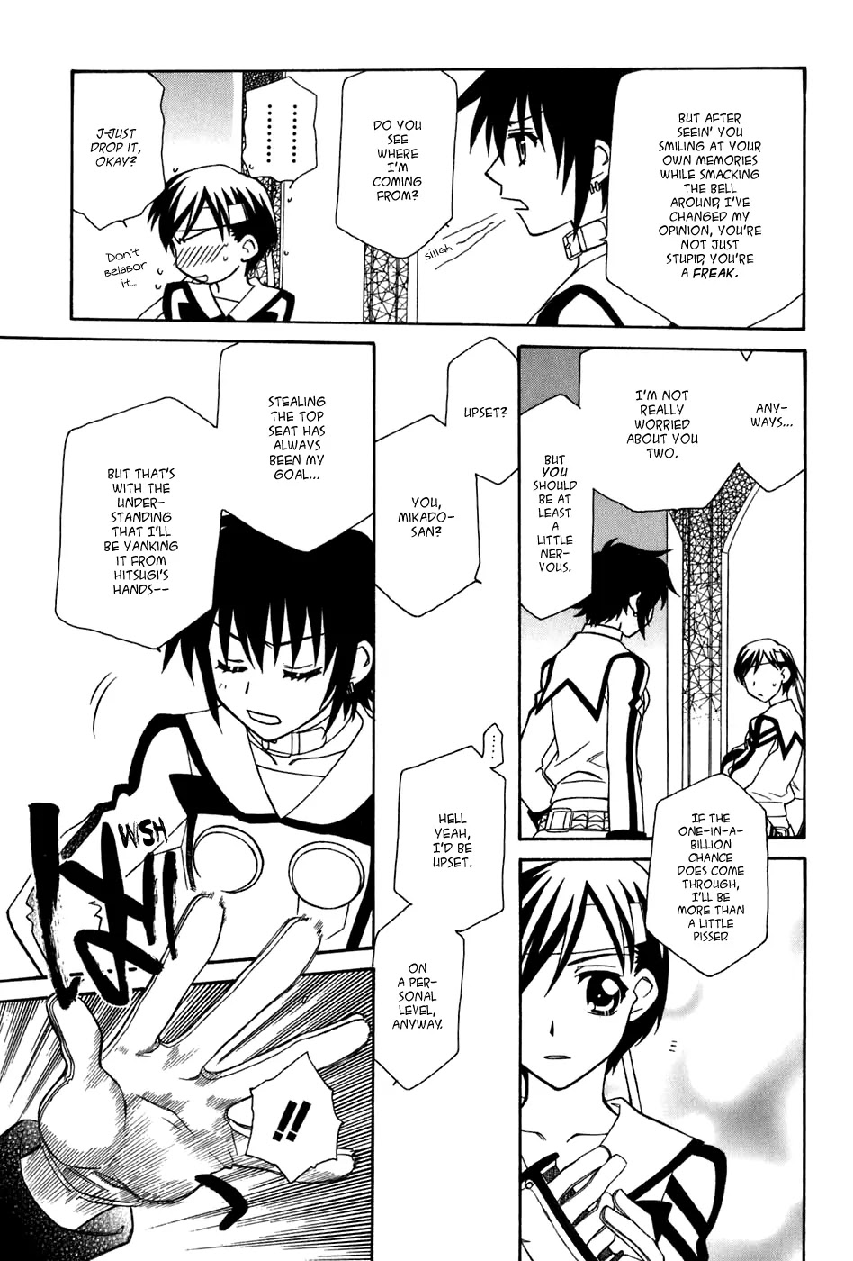 Hayate x Blade Chapter 26 page 12 - Chapter 26: The Verge of Idiocy