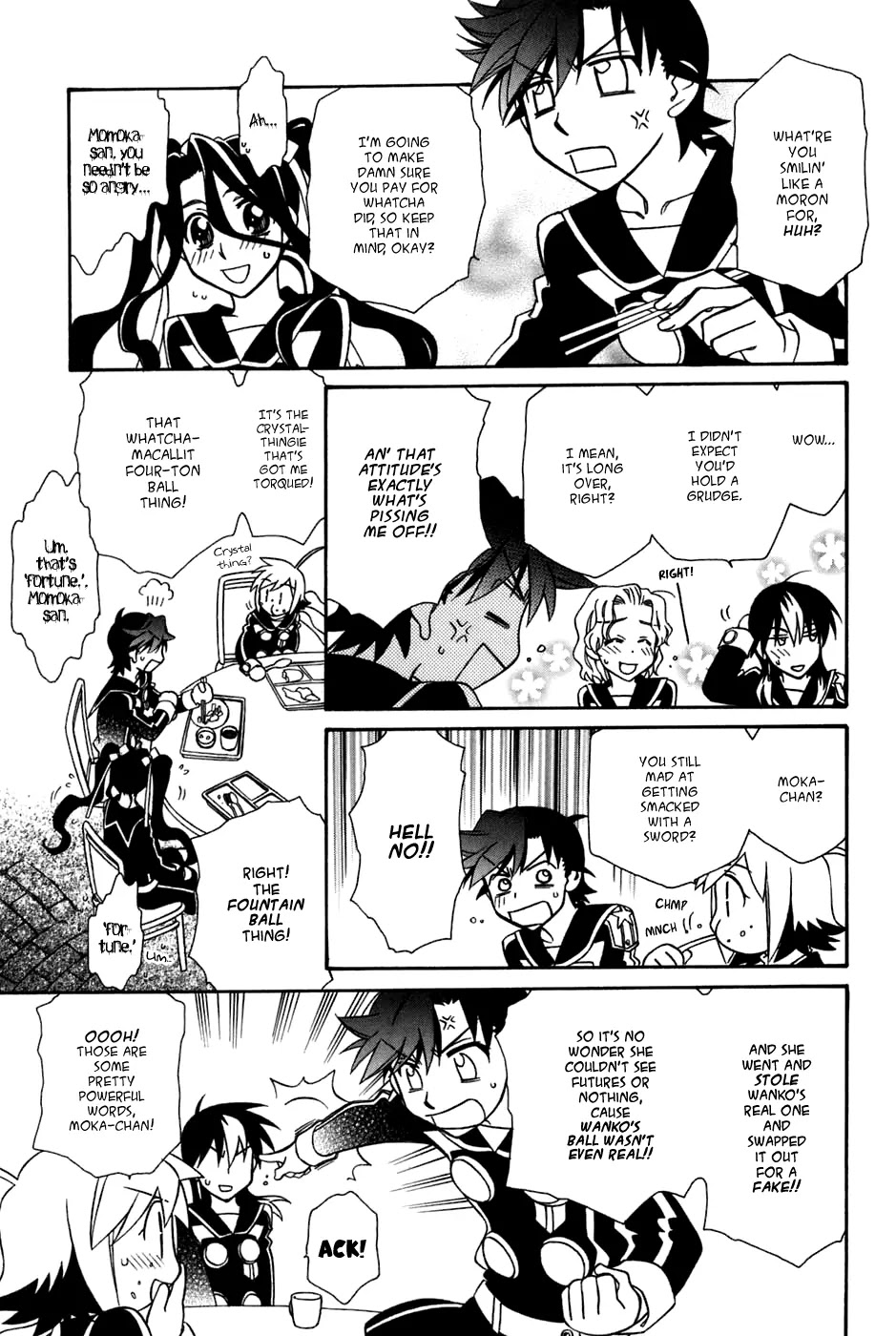 Hayate x Blade Chapter 26 page 15 - Chapter 26: The Verge of Idiocy
