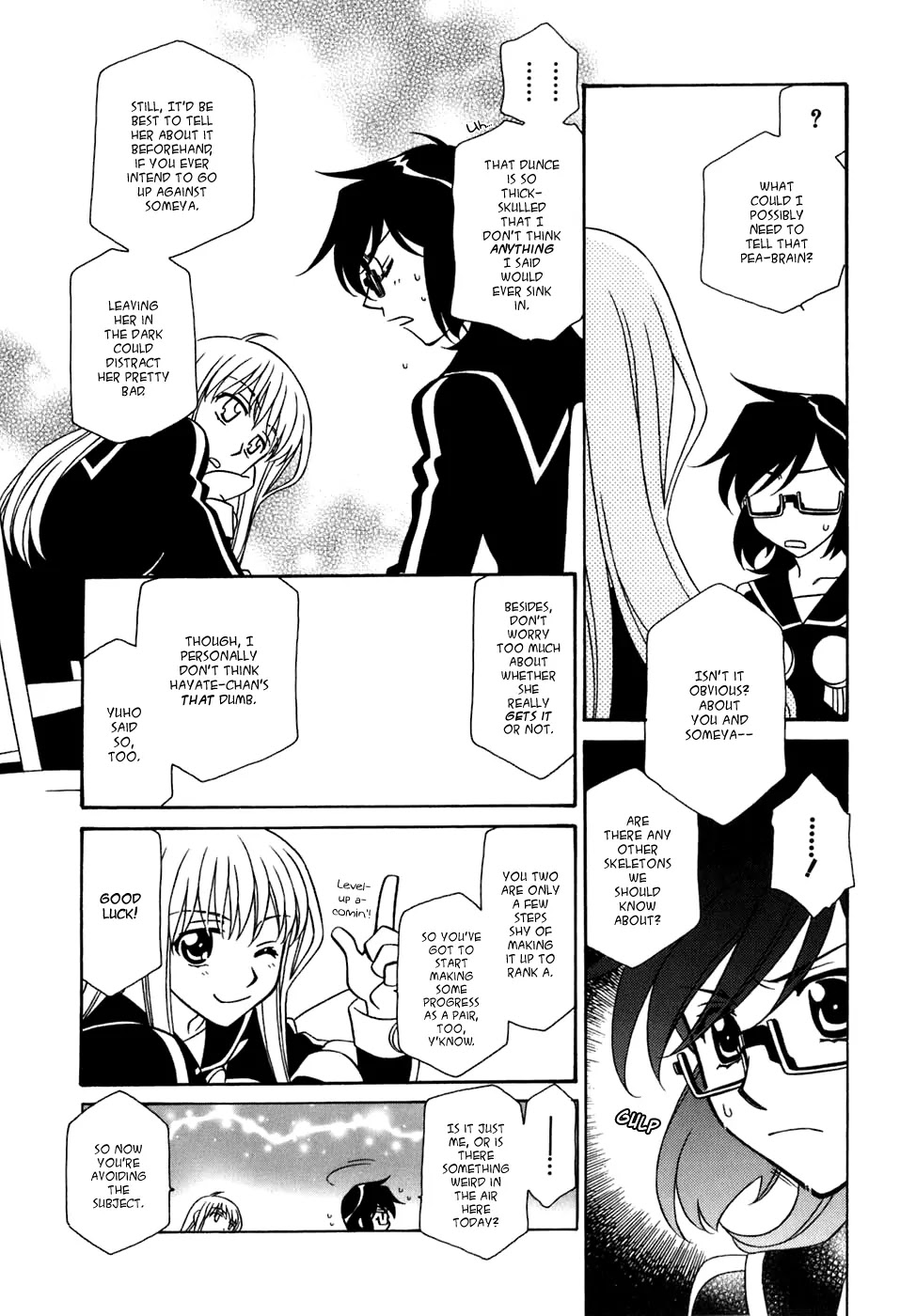 Hayate x Blade Chapter 26 page 20 - Chapter 26: The Verge of Idiocy