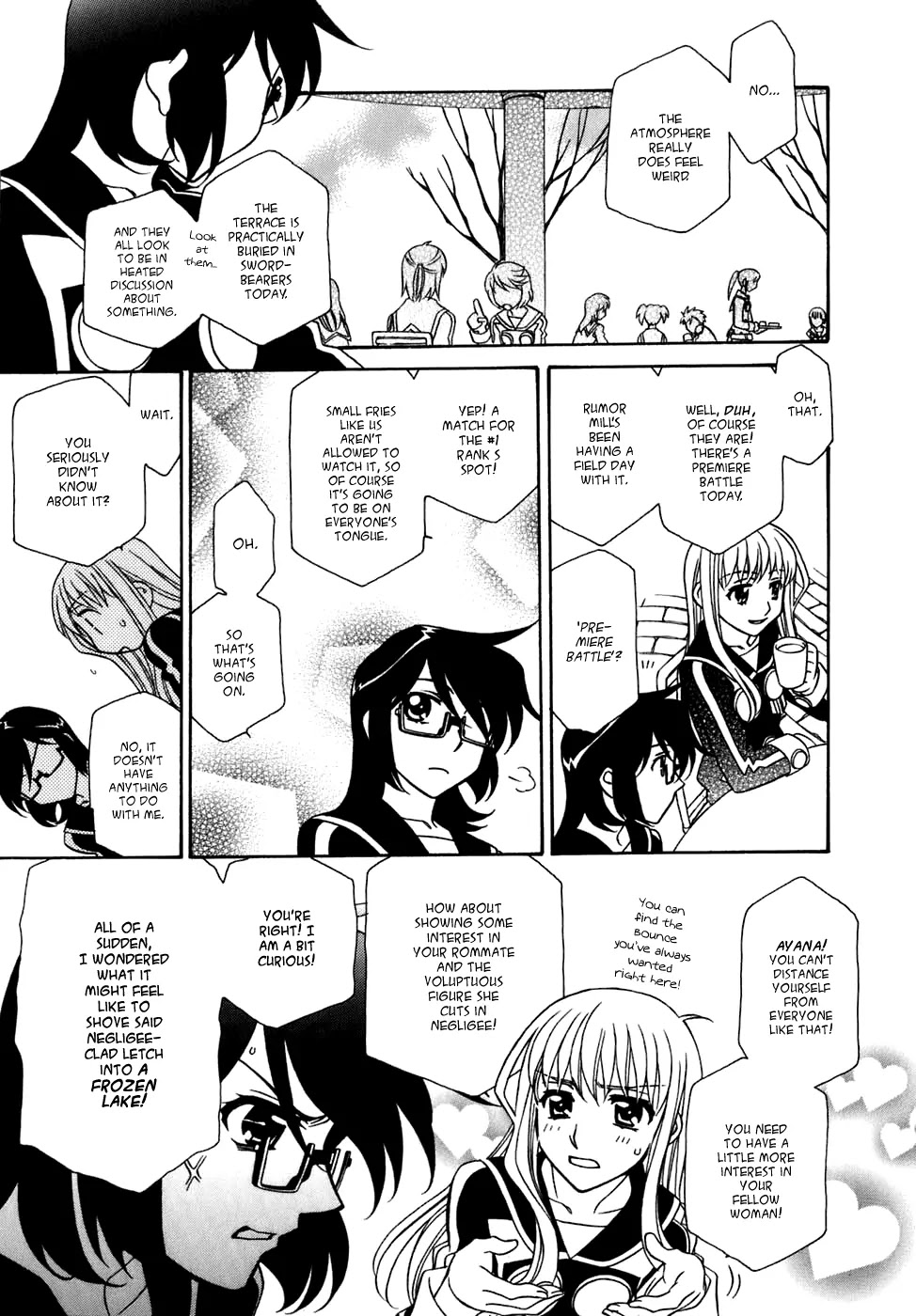Hayate x Blade Chapter 26 page 21 - Chapter 26: The Verge of Idiocy