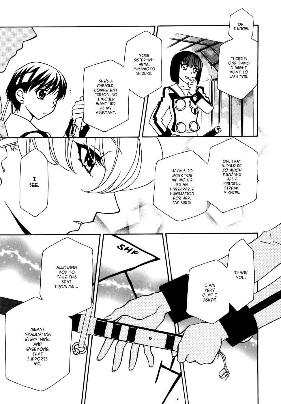 Hayate x Blade Chapter 27 page 14 - Chapter 27: Idiot Explosion