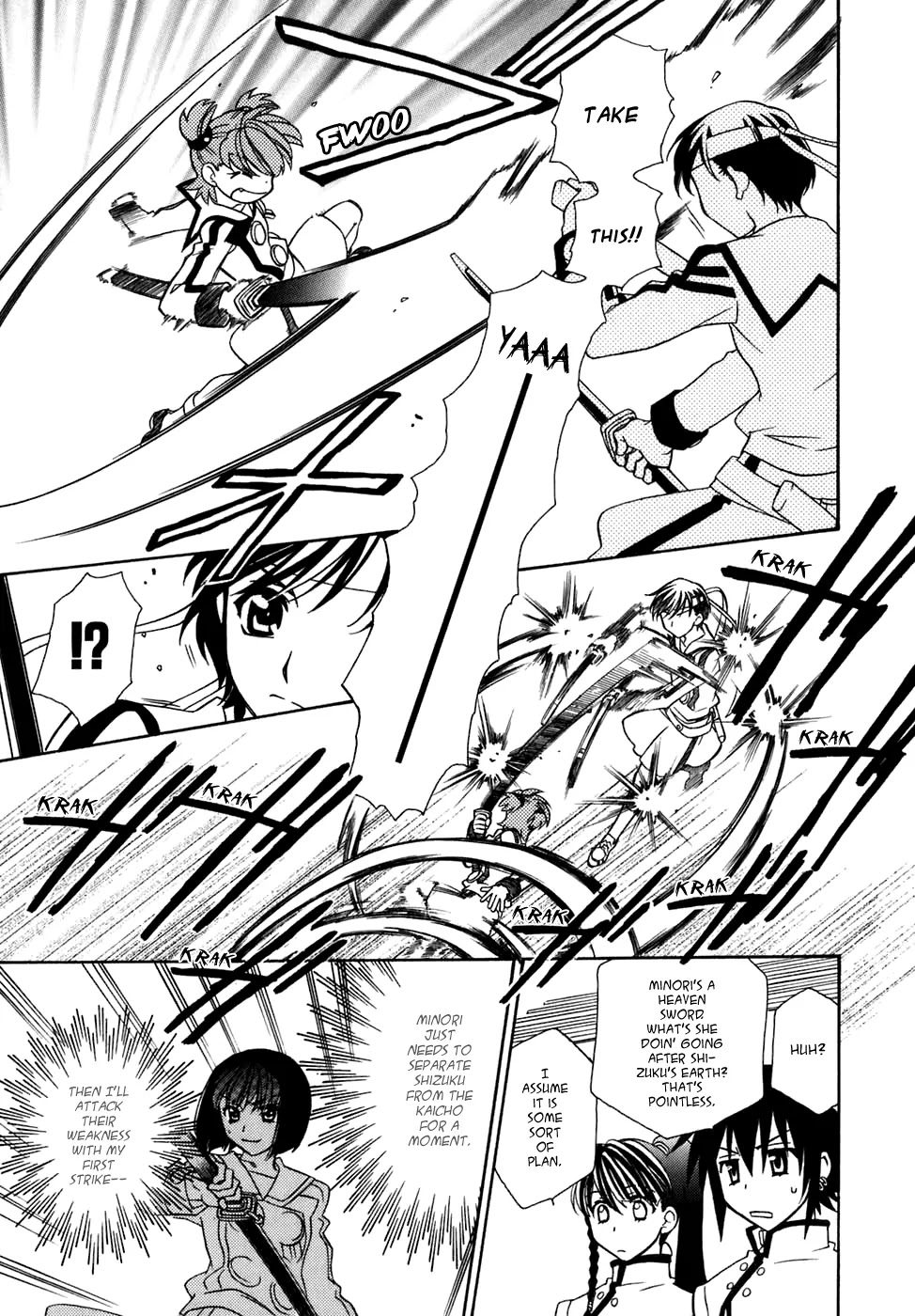 Hayate x Blade Chapter 27 page 16 - Chapter 27: Idiot Explosion