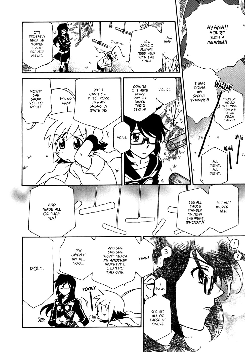 Hayate x Blade Chapter 27 page 19 - Chapter 27: Idiot Explosion