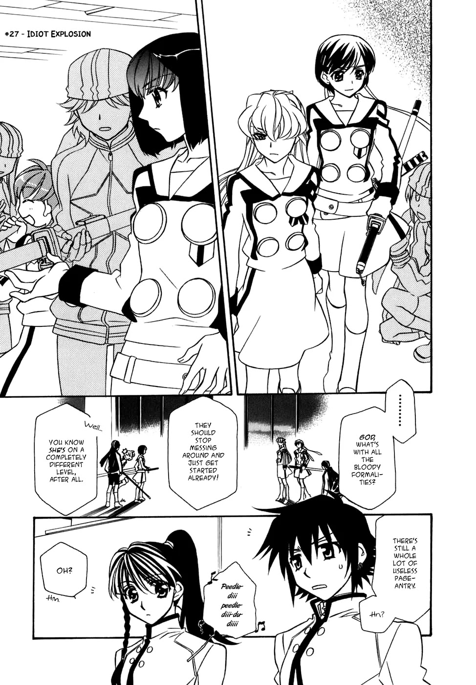 Hayate x Blade Chapter 27 page 2 - Chapter 27: Idiot Explosion