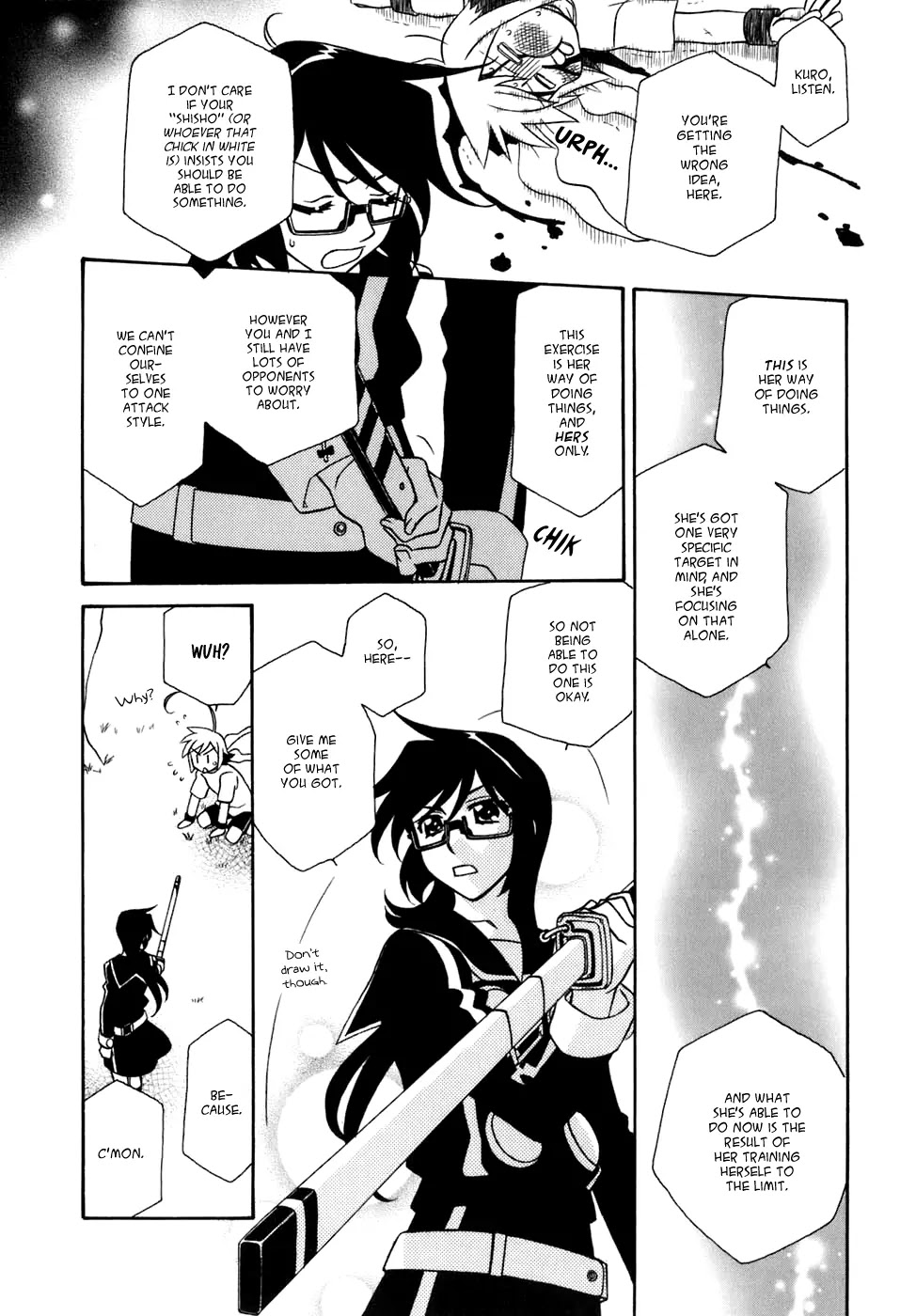 Hayate x Blade Chapter 27 page 21 - Chapter 27: Idiot Explosion