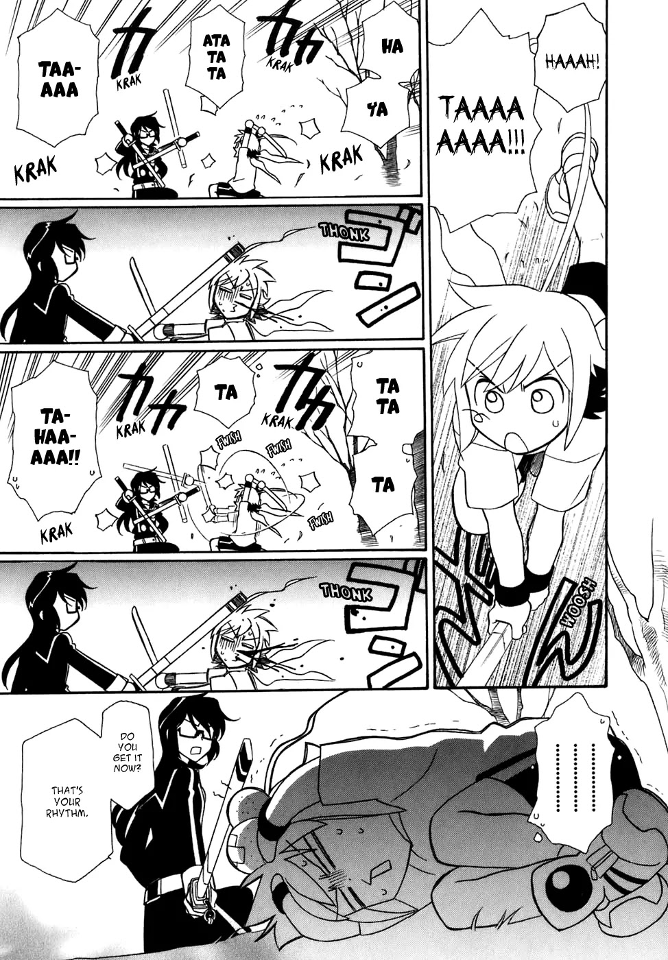 Hayate x Blade Chapter 27 page 22 - Chapter 27: Idiot Explosion