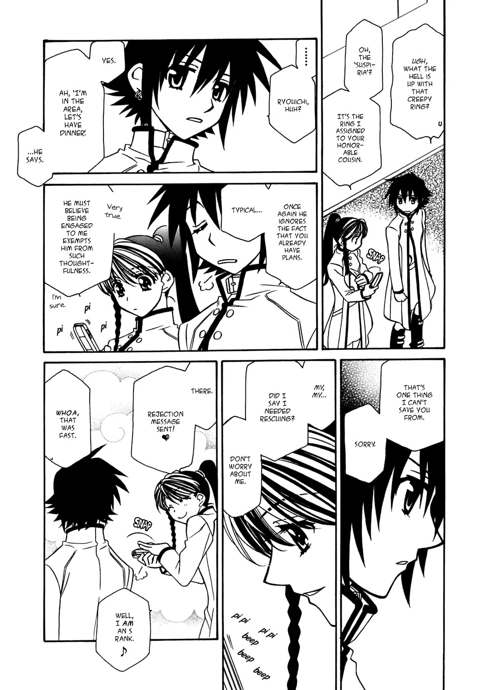 Hayate x Blade Chapter 27 page 3 - Chapter 27: Idiot Explosion