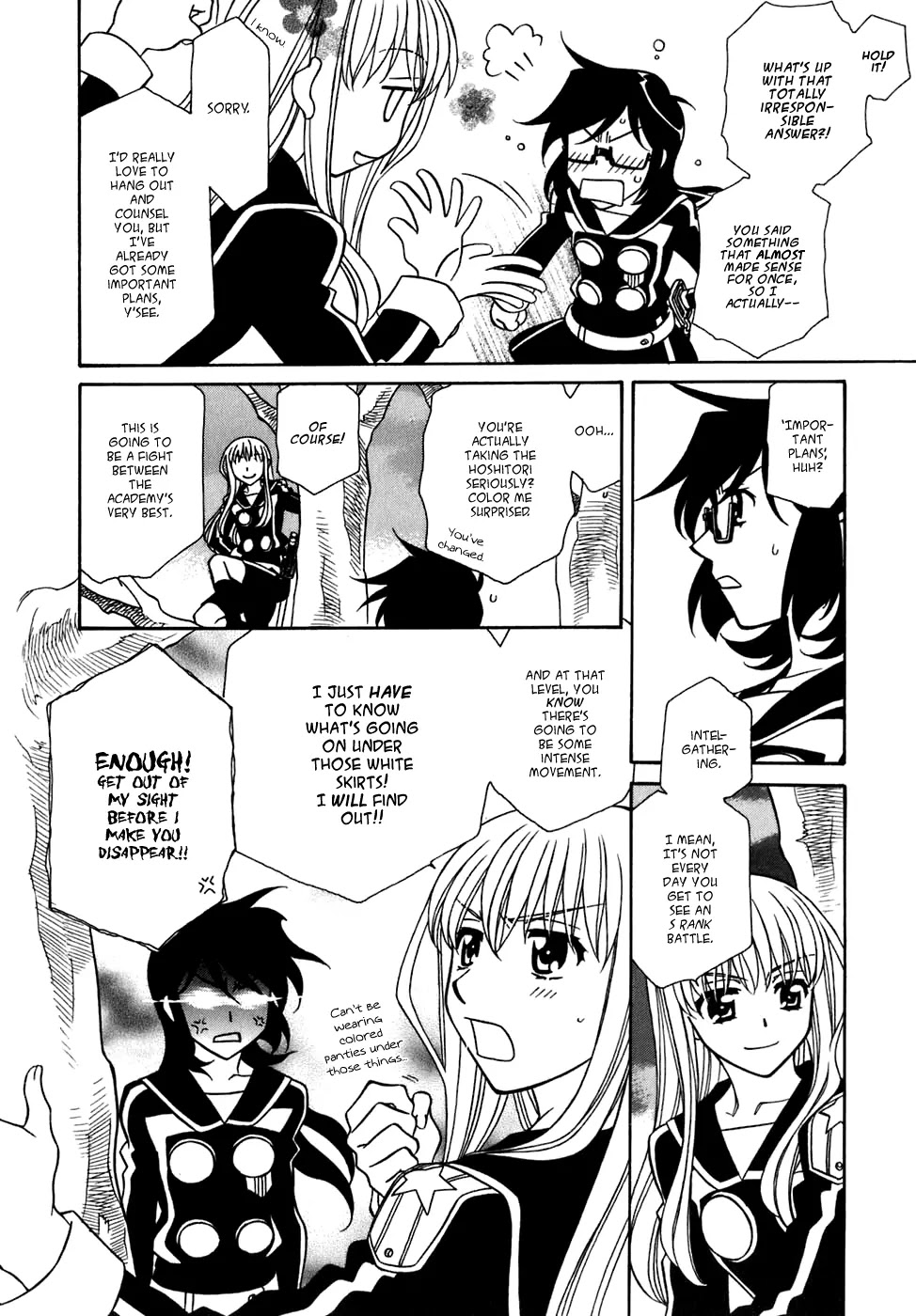 Hayate x Blade Chapter 27 page 7 - Chapter 27: Idiot Explosion