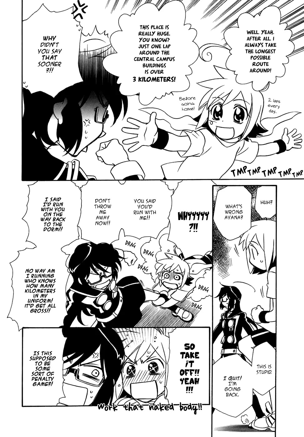 Hayate x Blade Chapter 29 page 11 - Chapter 29: Bustling Idiots