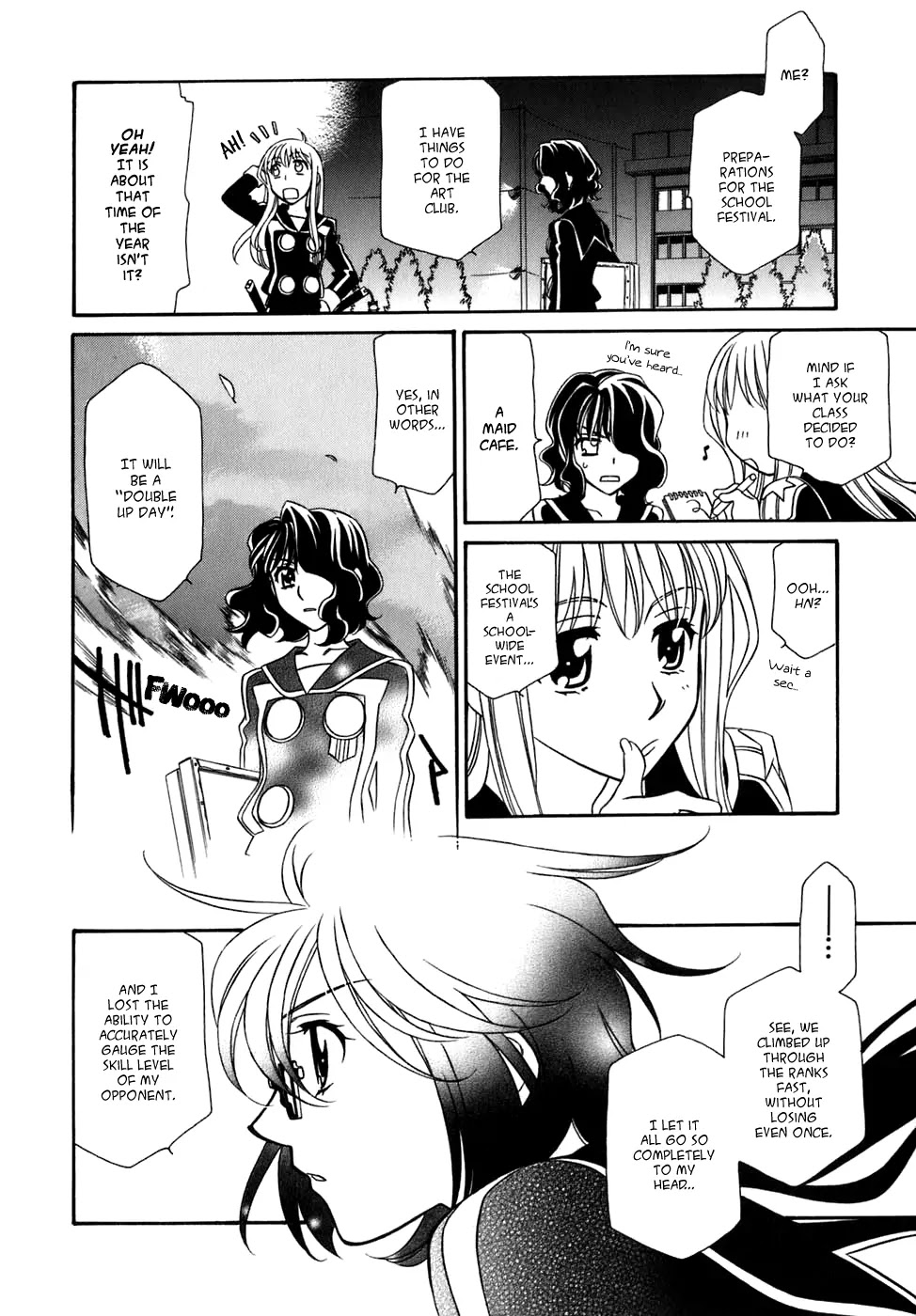 Hayate x Blade Chapter 29 page 17 - Chapter 29: Bustling Idiots