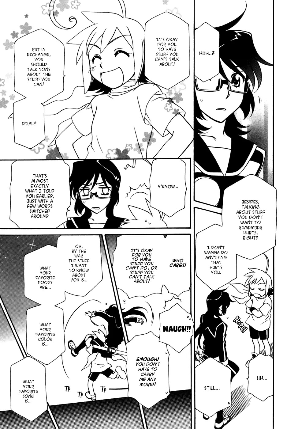 Hayate x Blade Chapter 29 page 20 - Chapter 29: Bustling Idiots