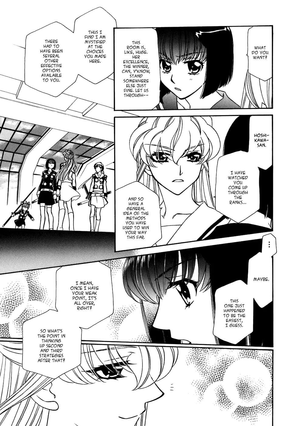 Hayate x Blade Chapter 29 page 8 - Chapter 29: Bustling Idiots