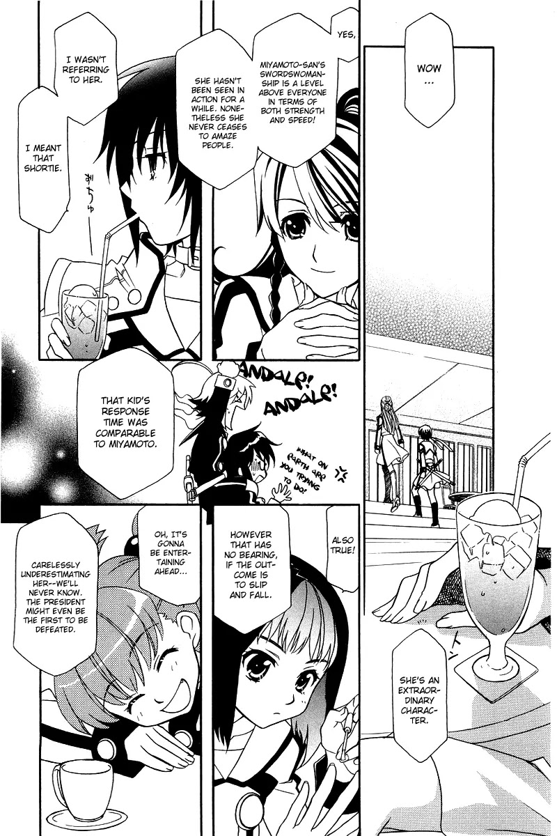 Hayate x Blade Chapter 3 page 21 - Chapter 3: Idiot Fighting All Out