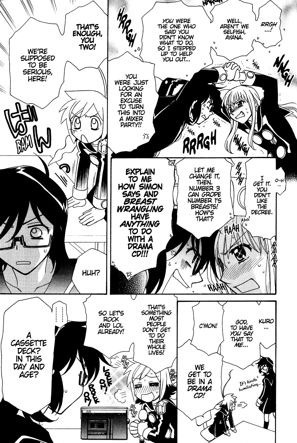 Hayate x Blade Chapter 30.5 page 10 - Chapter 30.5: Missing Chapter - Forgotten Idiots