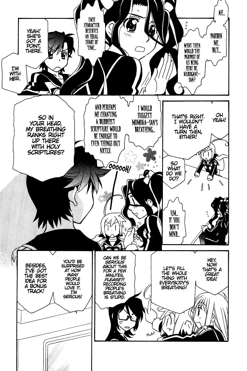 Hayate x Blade Chapter 30.5 page 12 - Chapter 30.5: Missing Chapter - Forgotten Idiots