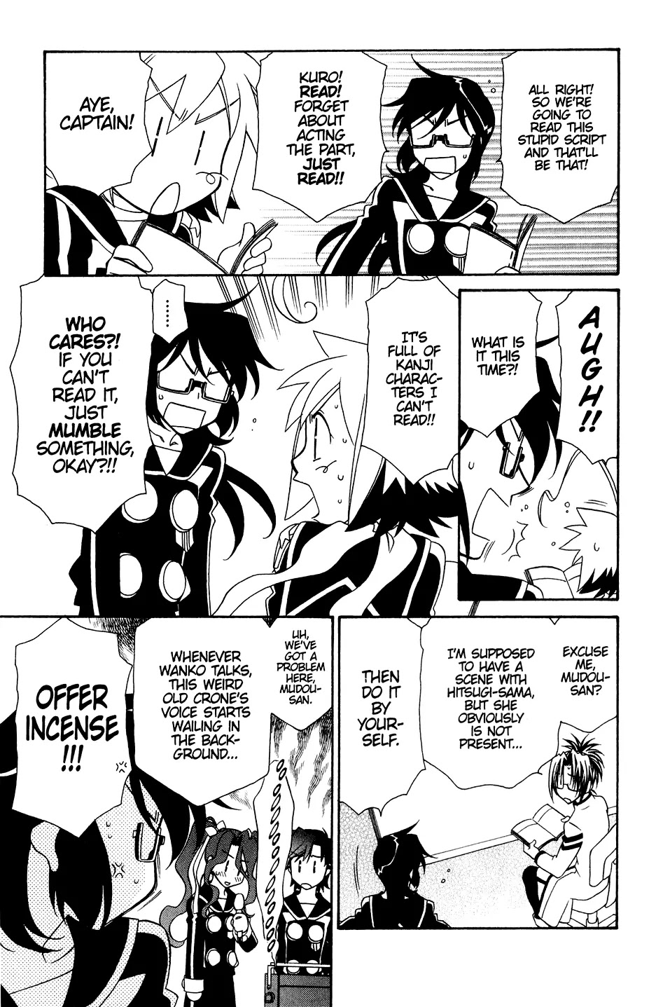 Hayate x Blade Chapter 30.5 page 14 - Chapter 30.5: Missing Chapter - Forgotten Idiots