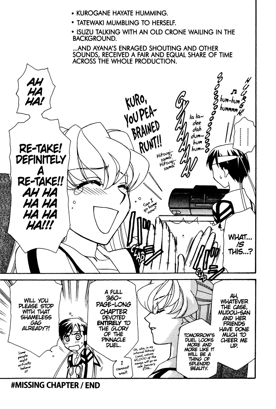 Hayate x Blade Chapter 30.5 page 16 - Chapter 30.5: Missing Chapter - Forgotten Idiots