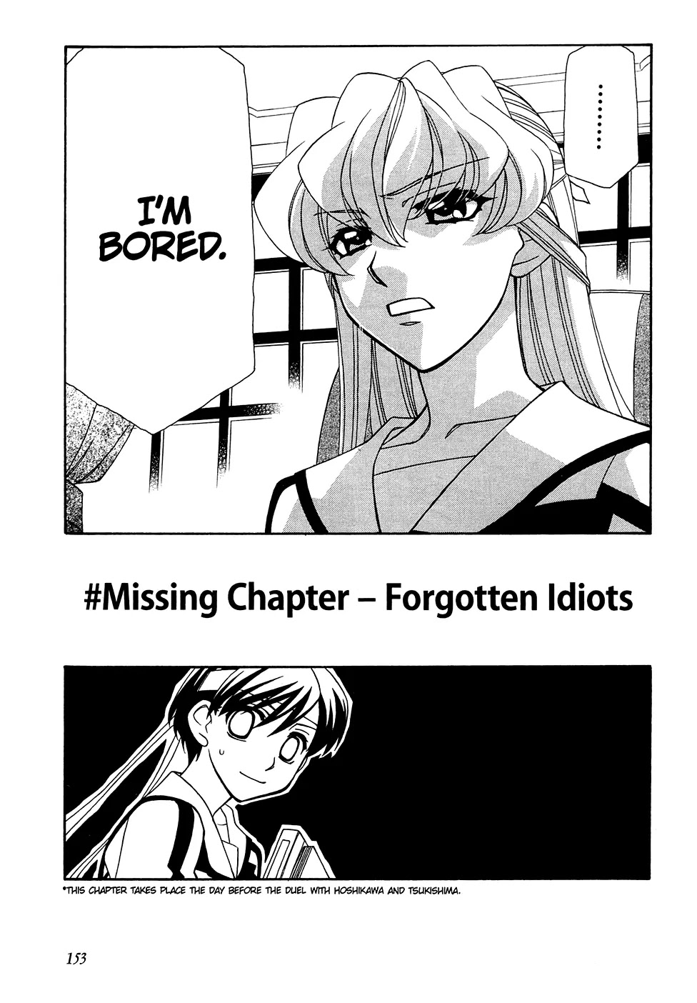 Hayate x Blade Chapter 30.5 page 2 - Chapter 30.5: Missing Chapter - Forgotten Idiots