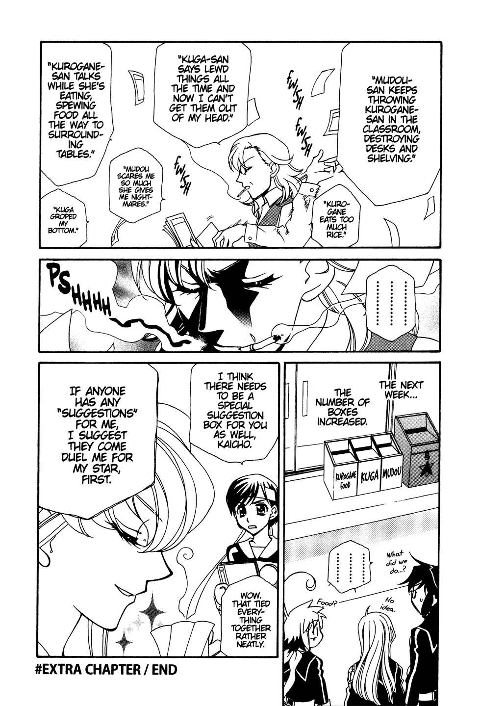 Hayate x Blade Chapter 30.8 page 3 - Chapter 30.8: Extra Chapter - Fill-in Idiot
