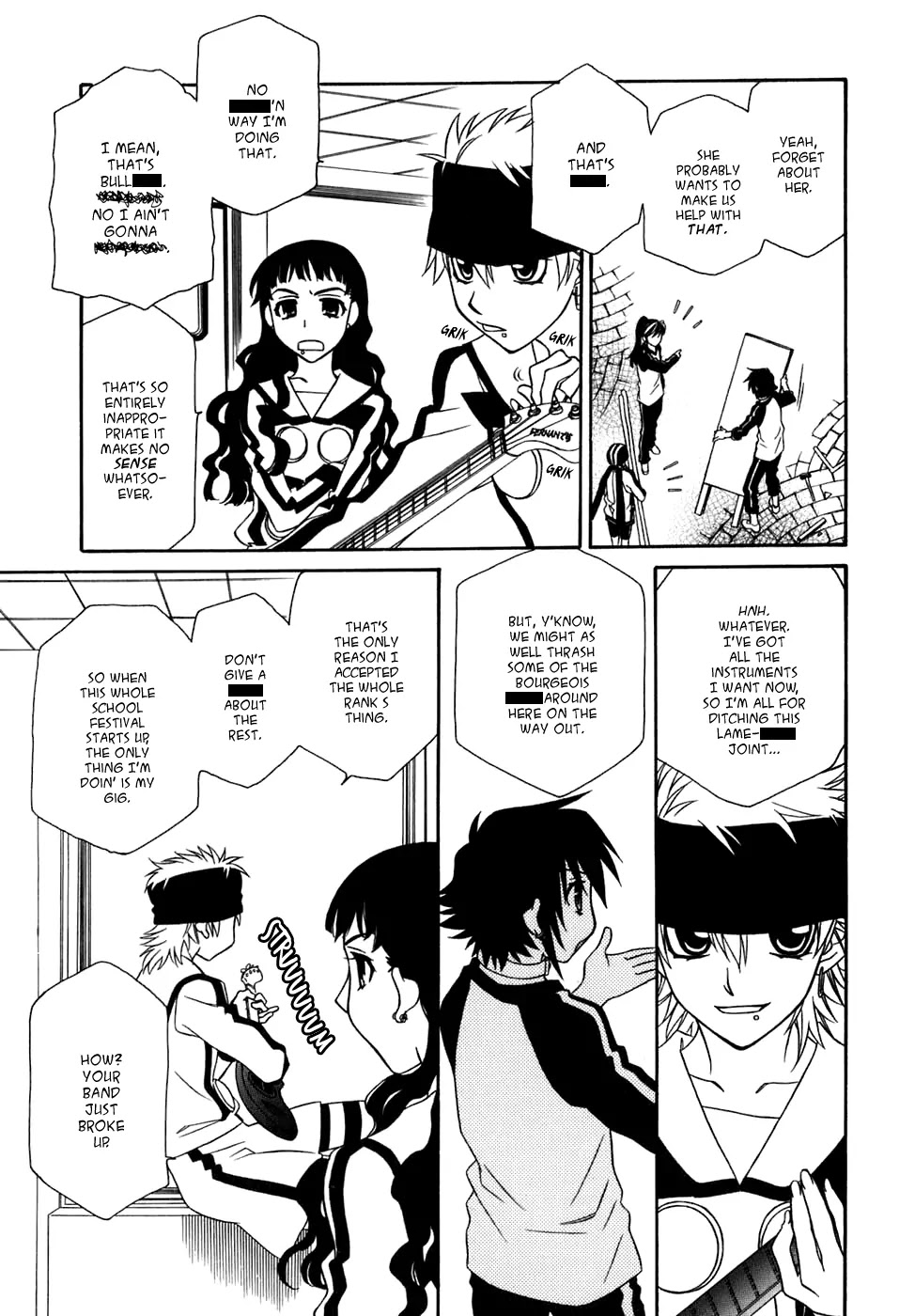 Hayate x Blade Chapter 30 page 12 - Chapter 30: Idiot a la Carte