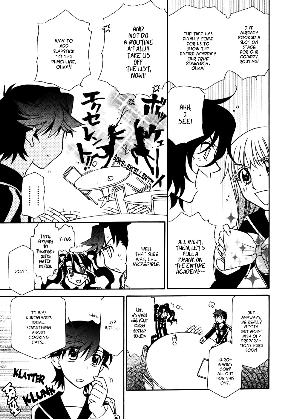 Hayate x Blade Chapter 30 page 14 - Chapter 30: Idiot a la Carte