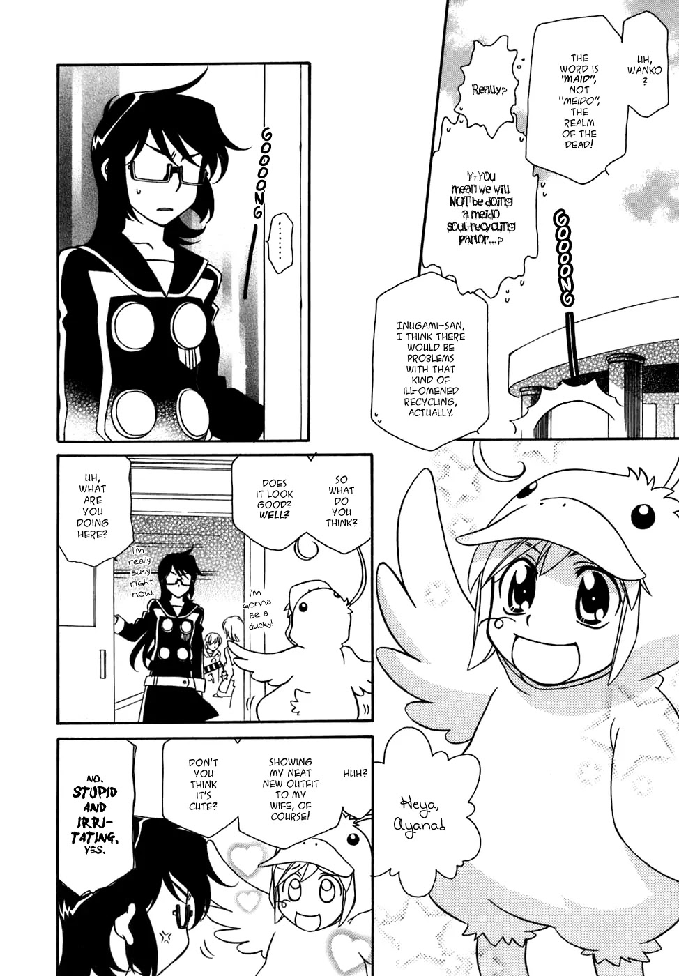 Hayate x Blade Chapter 30 page 17 - Chapter 30: Idiot a la Carte