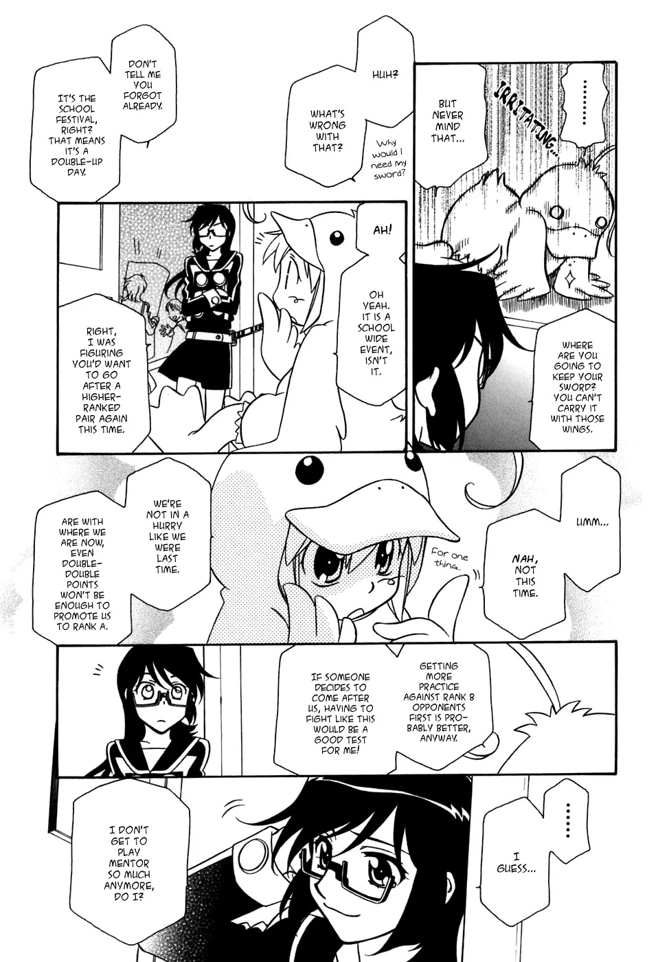 Hayate x Blade Chapter 30 page 18 - Chapter 30: Idiot a la Carte