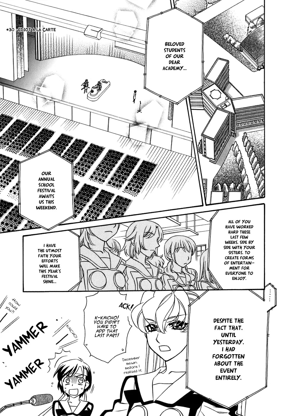 Hayate x Blade Chapter 30 page 2 - Chapter 30: Idiot a la Carte