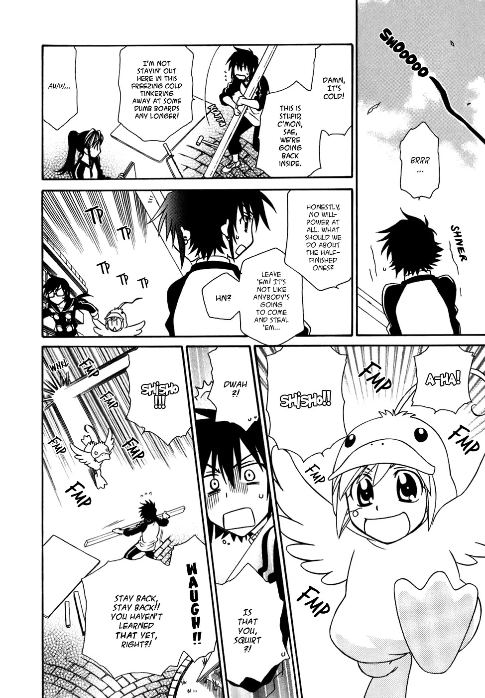 Hayate x Blade Chapter 30 page 21 - Chapter 30: Idiot a la Carte