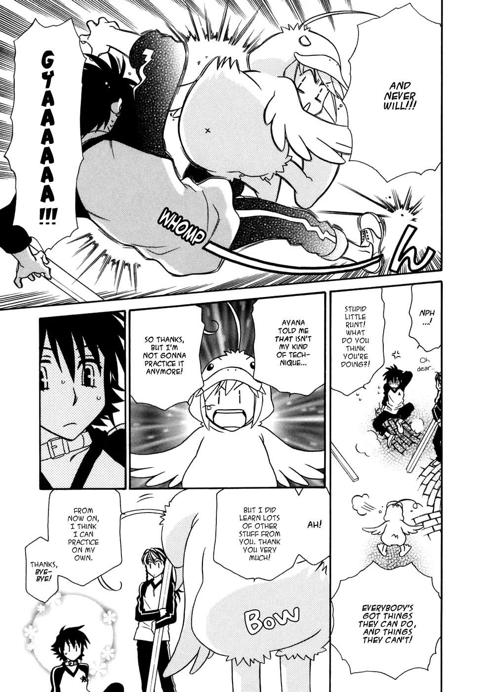 Hayate x Blade Chapter 30 page 22 - Chapter 30: Idiot a la Carte