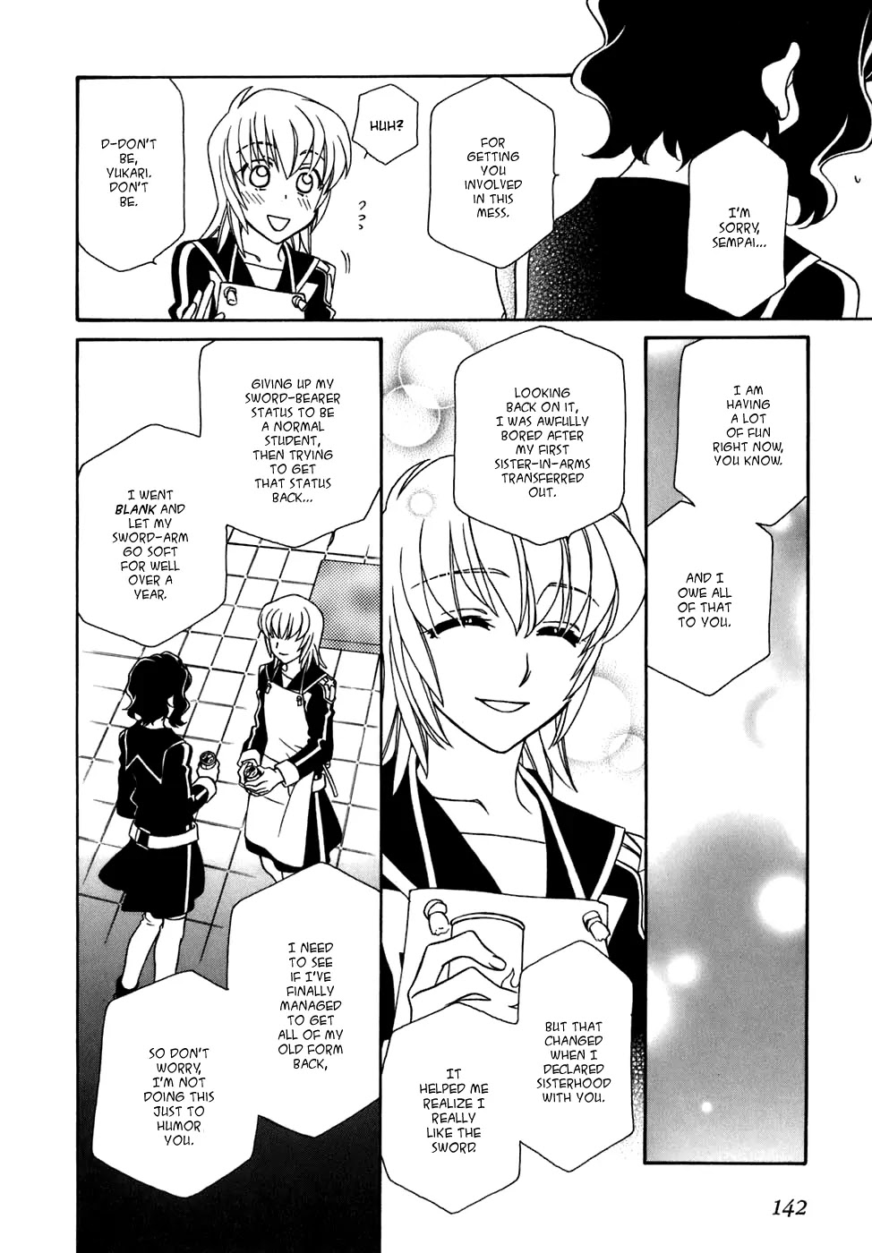 Hayate x Blade Chapter 30 page 27 - Chapter 30: Idiot a la Carte
