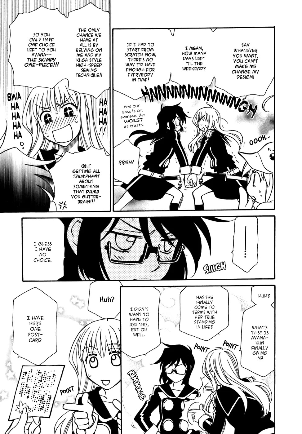 Hayate x Blade Chapter 30 page 32 - Chapter 30: Idiot a la Carte