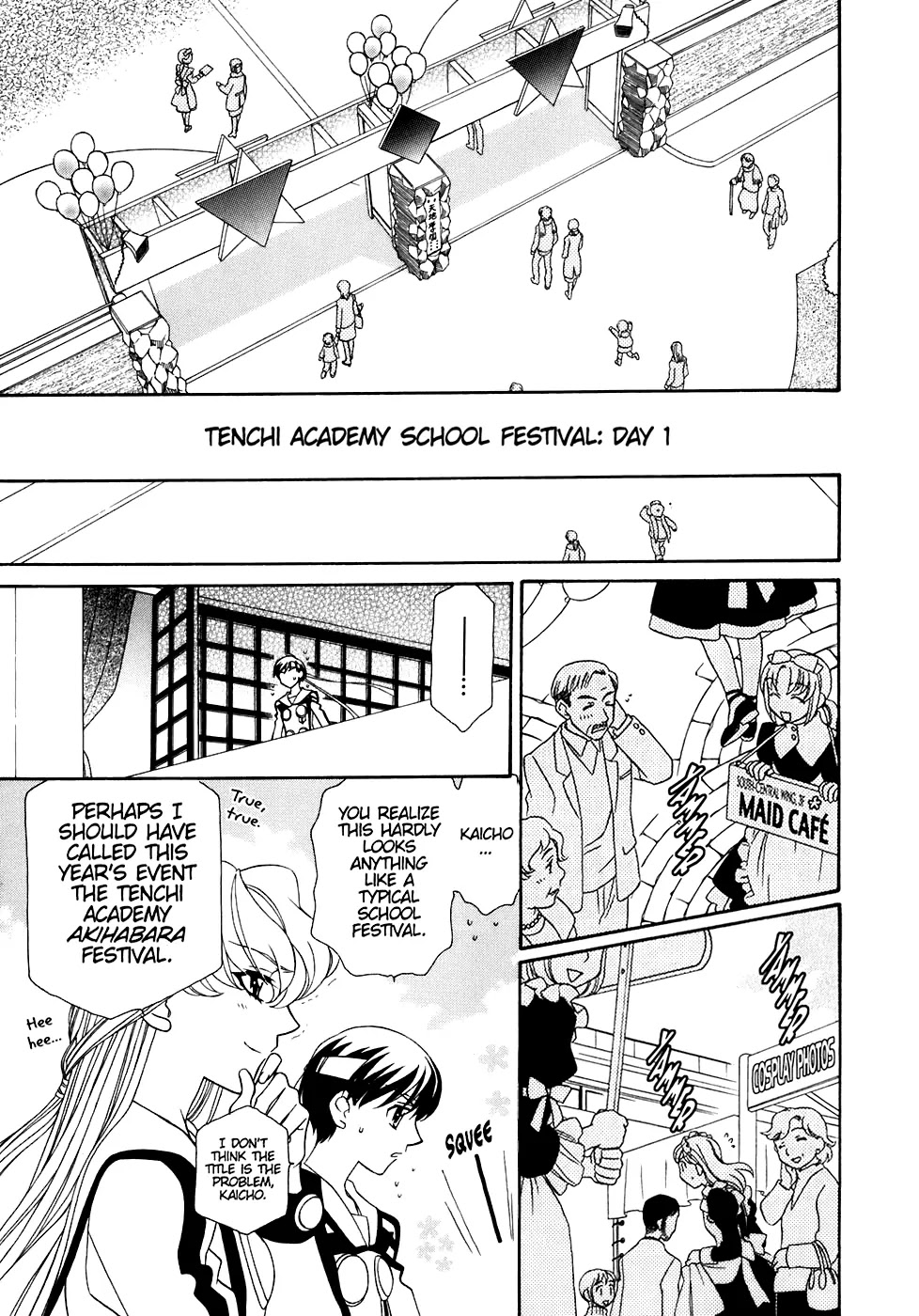 Hayate x Blade Chapter 31 page 11 - Chapter 31: Idiot Carnival
