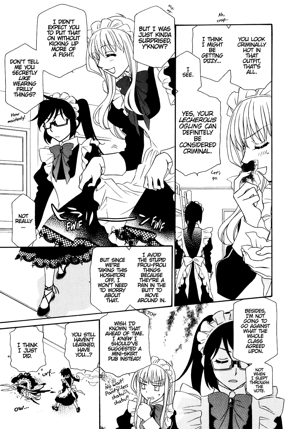 Hayate x Blade Chapter 31 page 13 - Chapter 31: Idiot Carnival