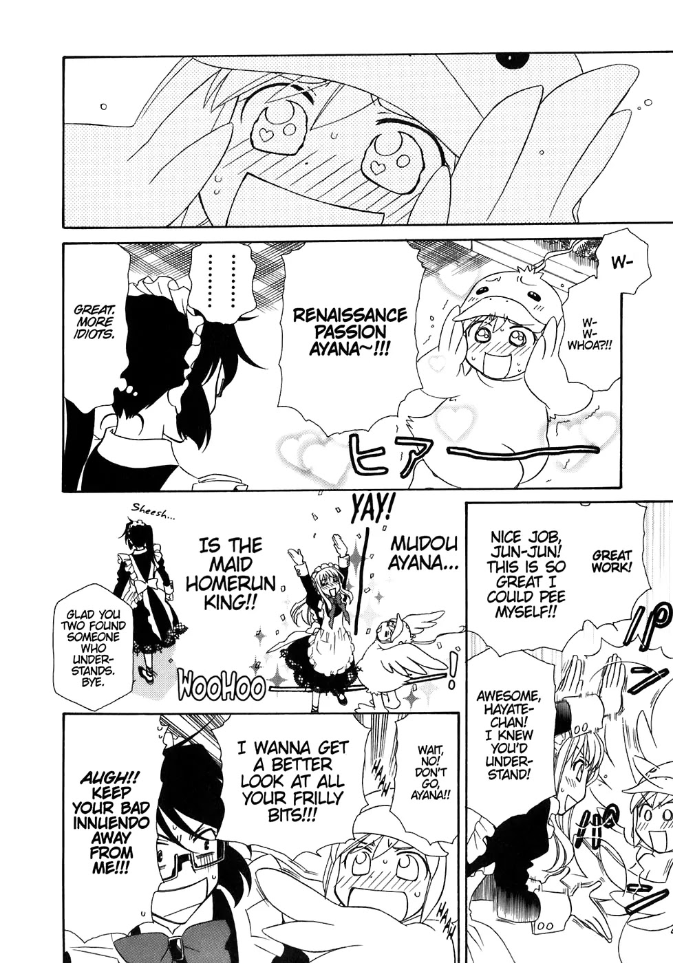Hayate x Blade Chapter 31 page 14 - Chapter 31: Idiot Carnival