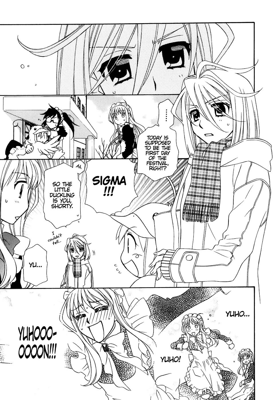 Hayate x Blade Chapter 31 page 15 - Chapter 31: Idiot Carnival