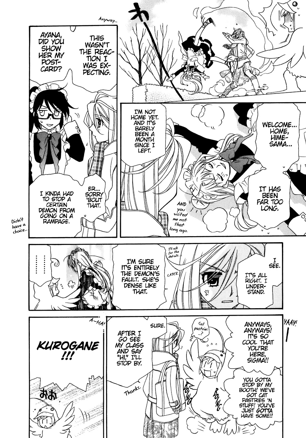 Hayate x Blade Chapter 31 page 16 - Chapter 31: Idiot Carnival