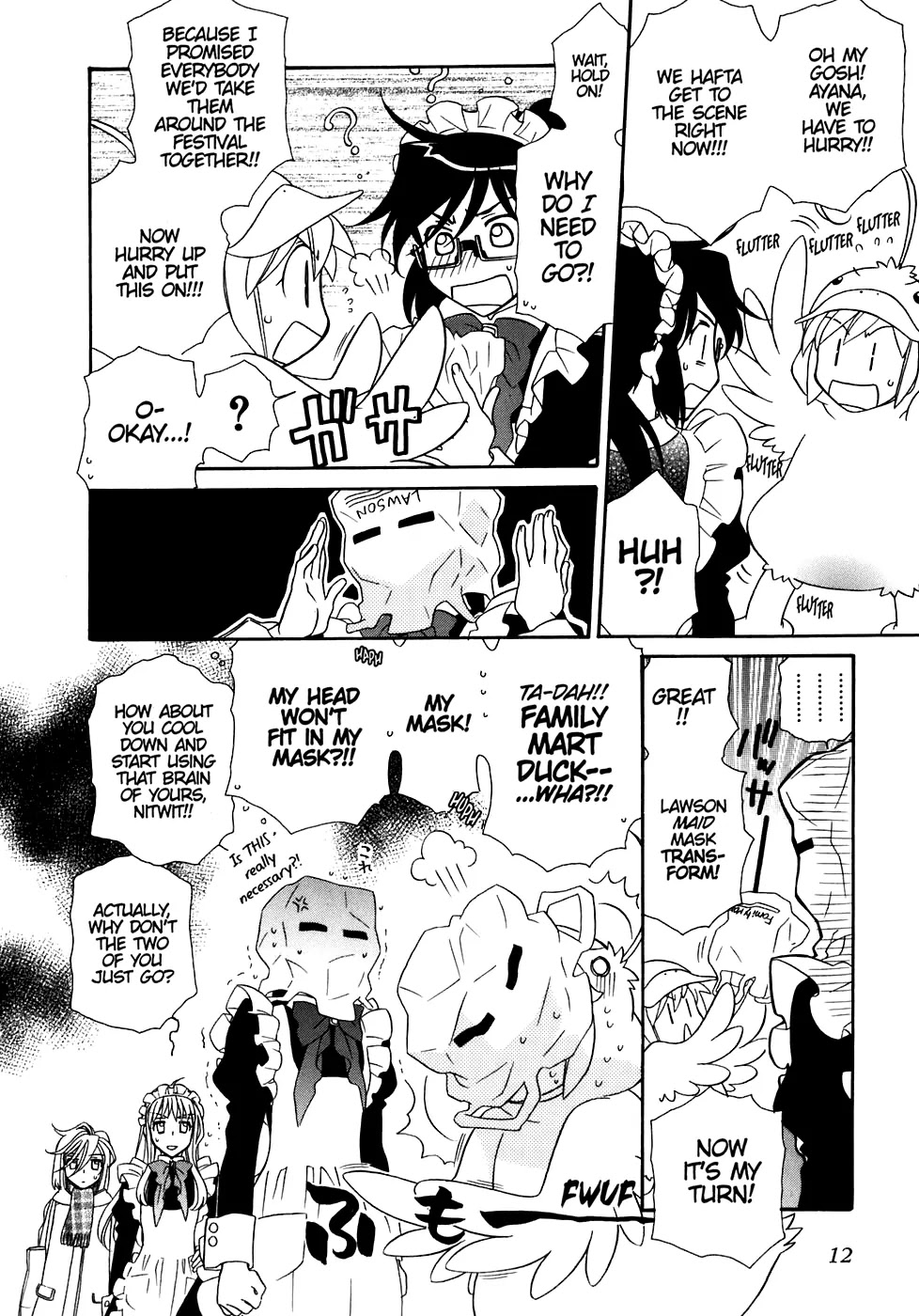 Hayate x Blade Chapter 31 page 18 - Chapter 31: Idiot Carnival