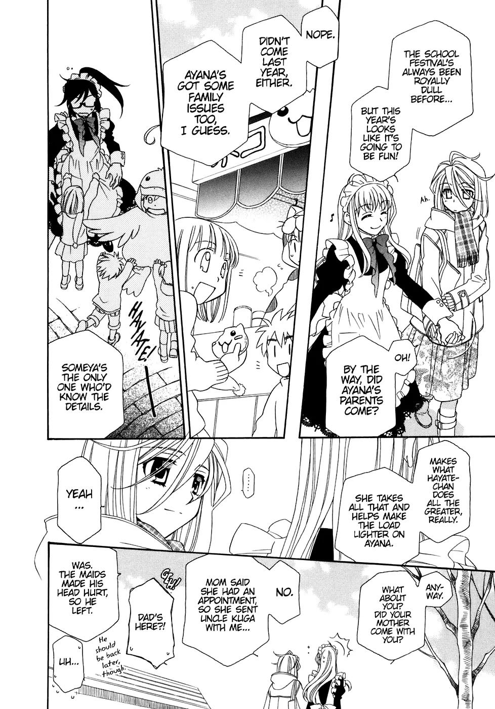 Hayate x Blade Chapter 31 page 20 - Chapter 31: Idiot Carnival