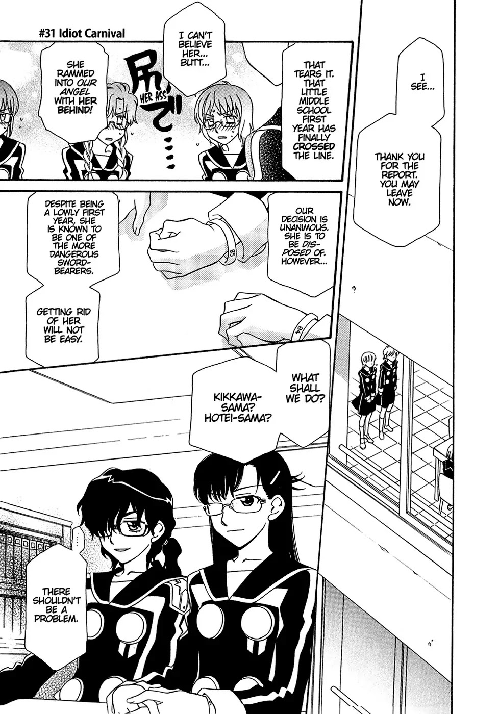 Hayate x Blade Chapter 31 page 9 - Chapter 31: Idiot Carnival