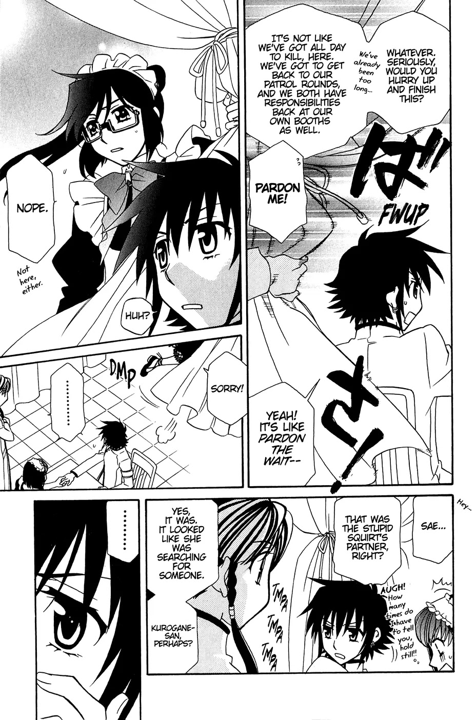 Hayate x Blade Chapter 32 page 10 - Chapter 32: Idiot Festival