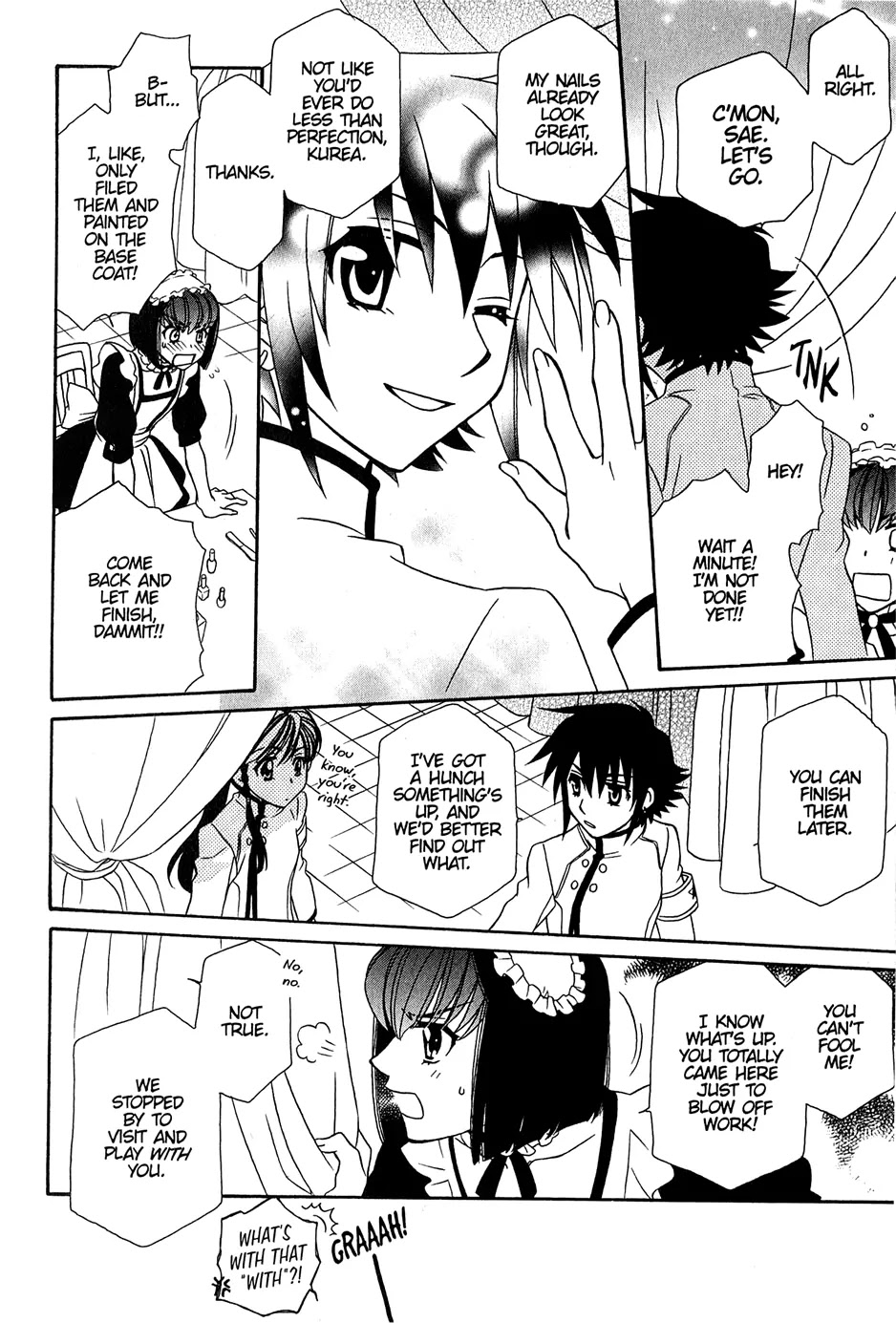 Hayate x Blade Chapter 32 page 11 - Chapter 32: Idiot Festival