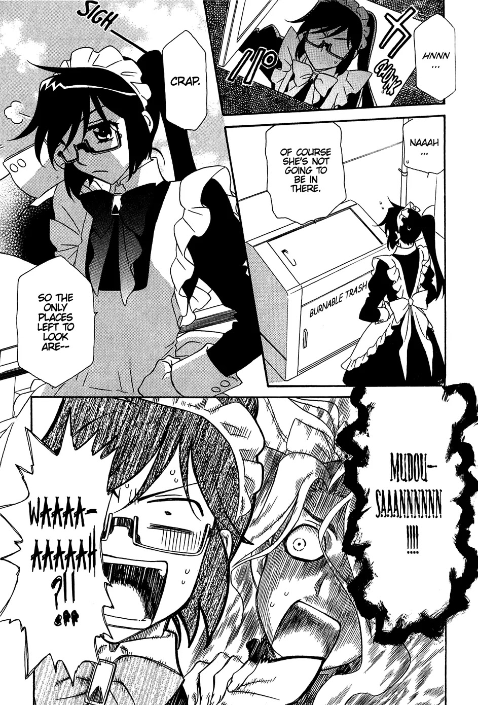 Hayate x Blade Chapter 32 page 12 - Chapter 32: Idiot Festival