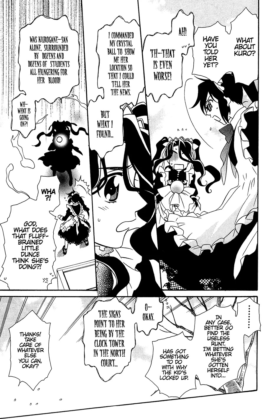 Hayate x Blade Chapter 32 page 14 - Chapter 32: Idiot Festival