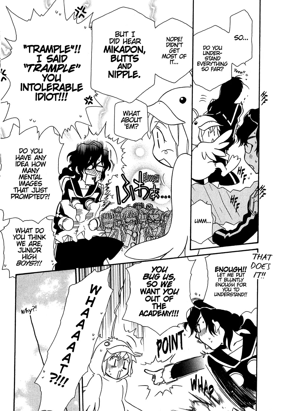 Hayate x Blade Chapter 32 page 18 - Chapter 32: Idiot Festival