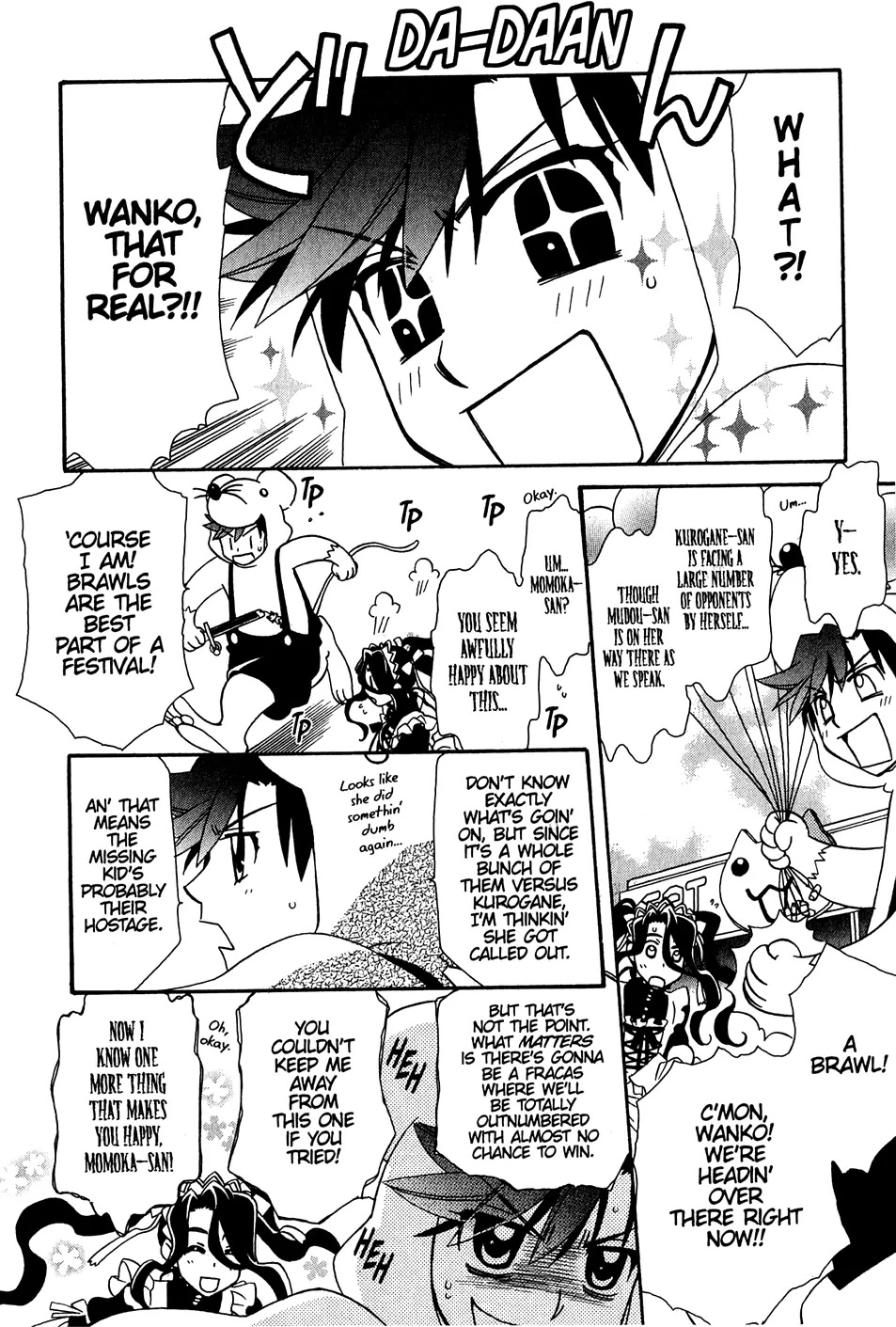 Hayate x Blade Chapter 32 page 19 - Chapter 32: Idiot Festival